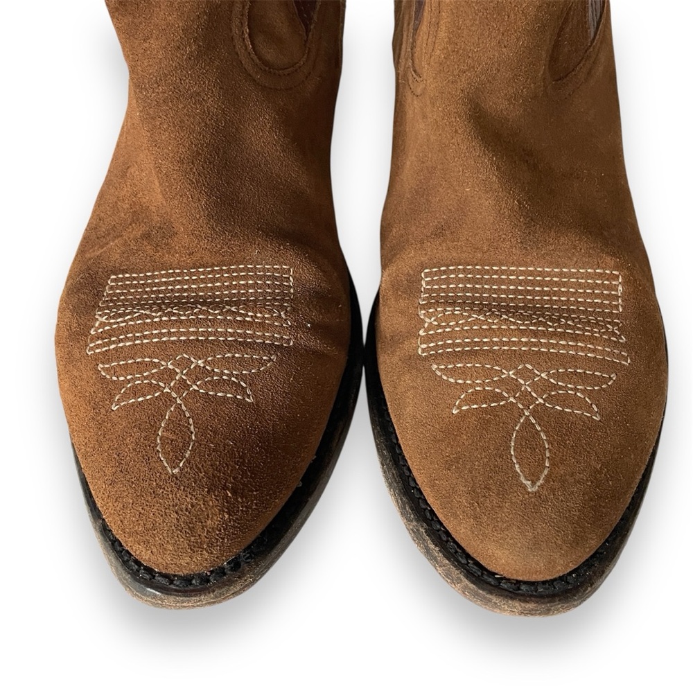 Golden Goose Suede Ankle Boot with Embroidery - Picture 5 of 12